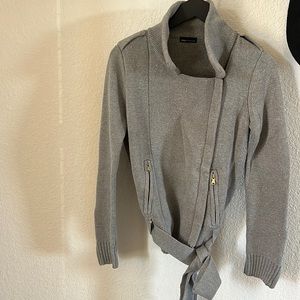 Motto sweater jacket